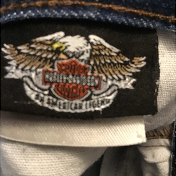 Harley Davidson Men’s Straight Leg Jeans. Size 40” x 32l L - Picture 9 of 12